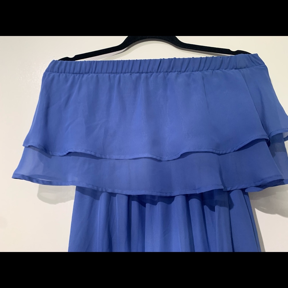 blue Maxi Dress size medium